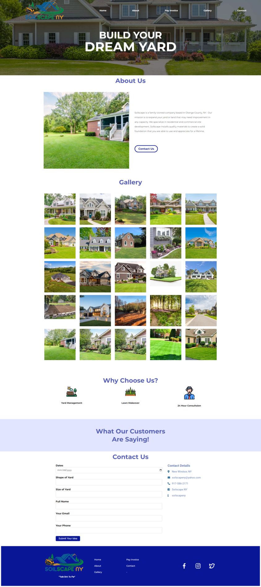 Home Improvement Website Design