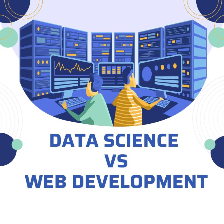 data science vs web development