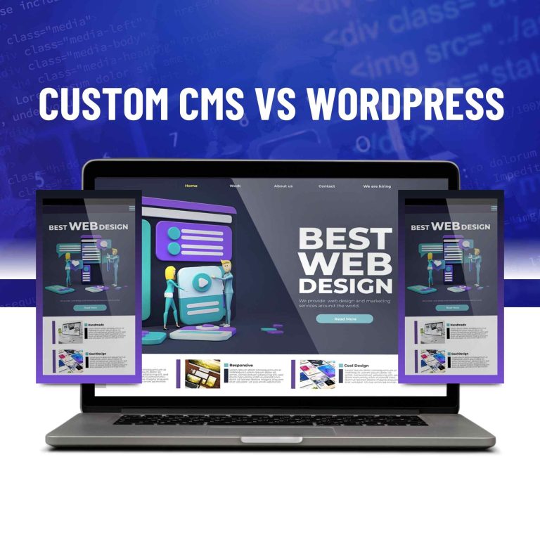 custom cms vs wordpress