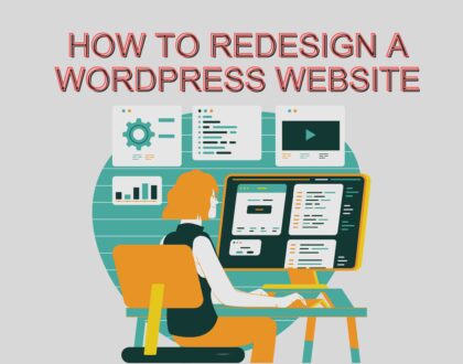 how to redesign a wordpress website