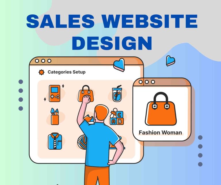 sales website design