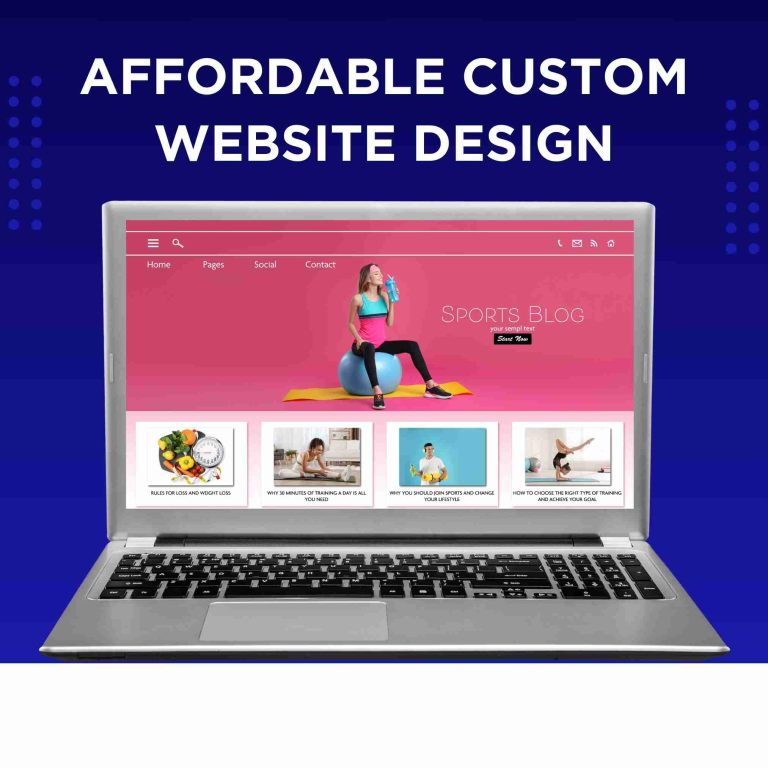 Affordable Custom Website Design