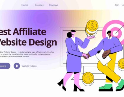 Best Affiliate Website Design