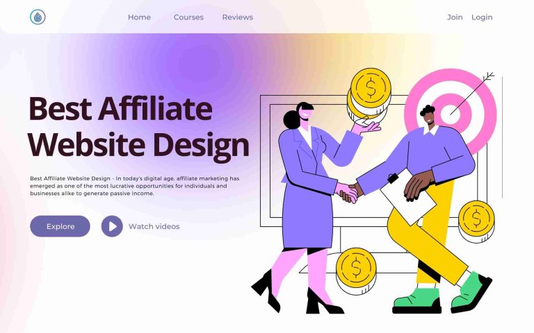 Best Affiliate Website Design
