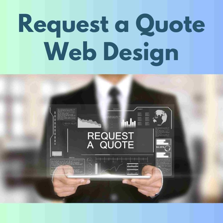 Request a Quote Web Design