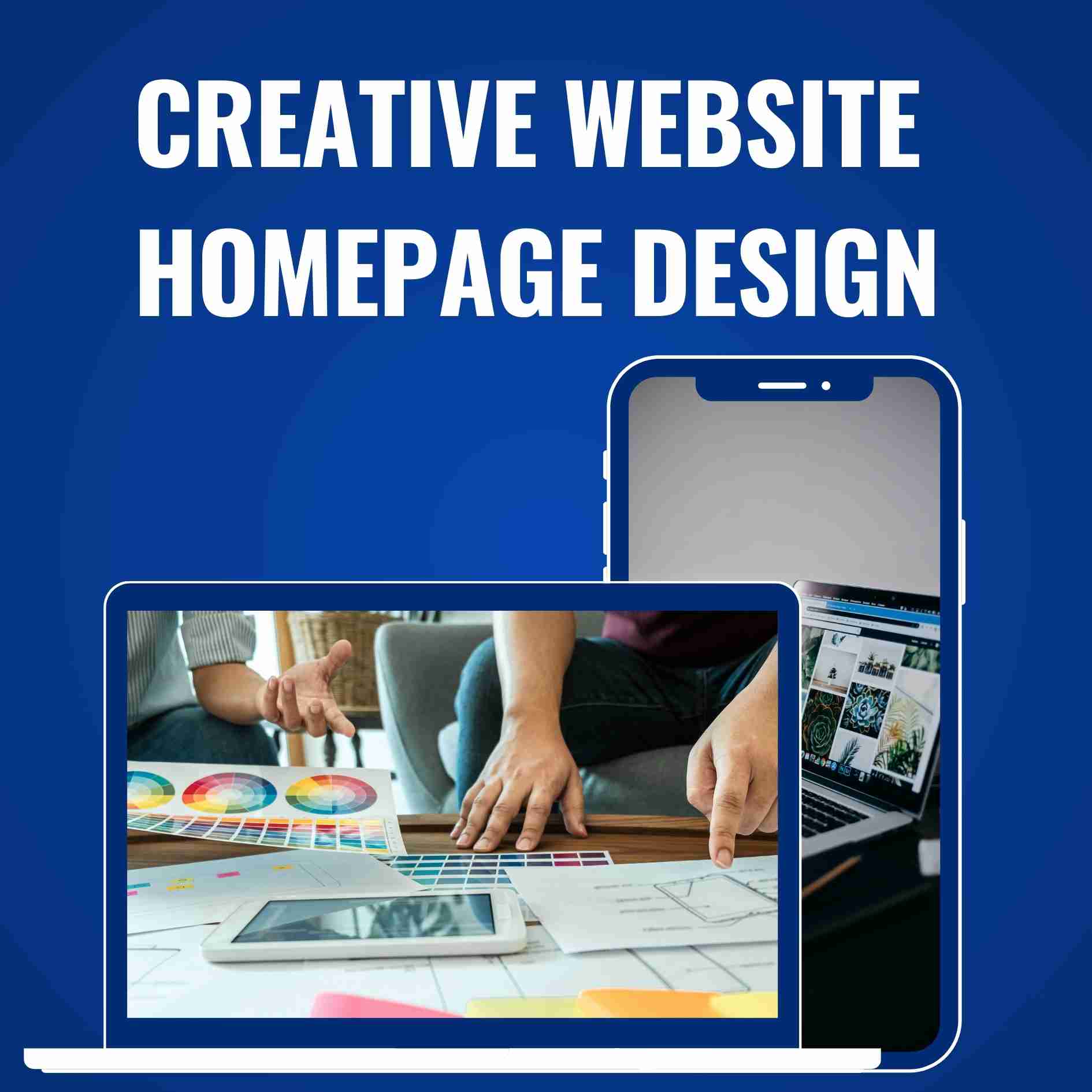 Creative Website Homepage Design