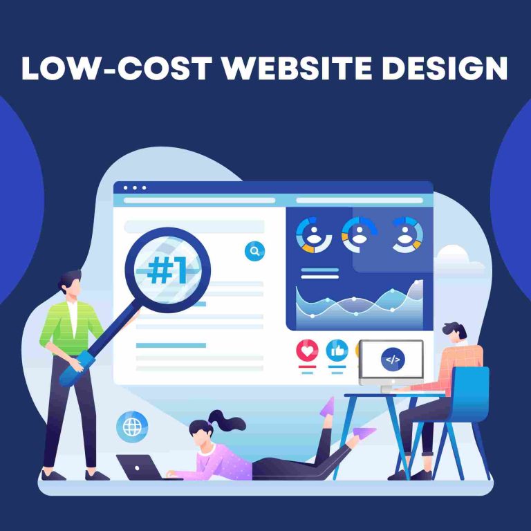 Low-cost website design