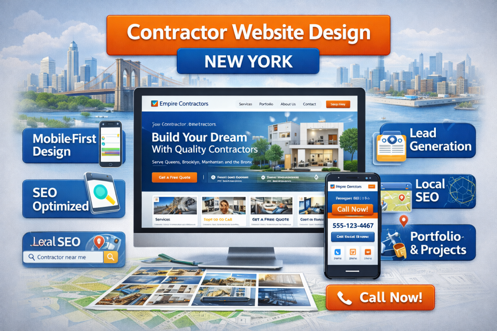 Contractor Website Design New York