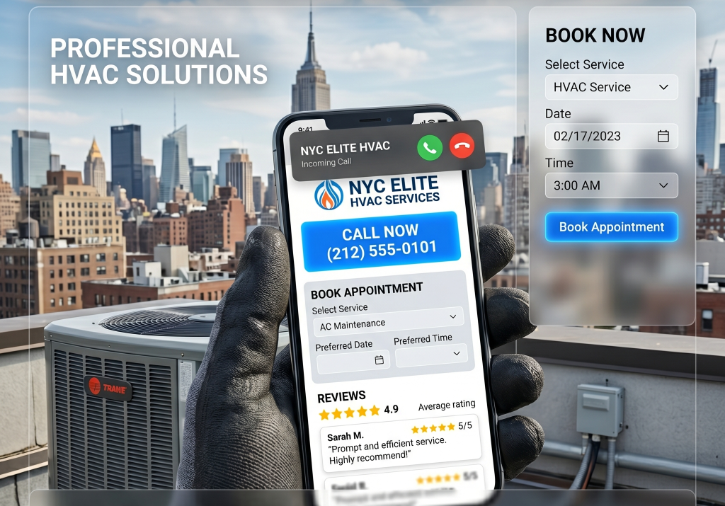 How HVAC Websites Generate Leads