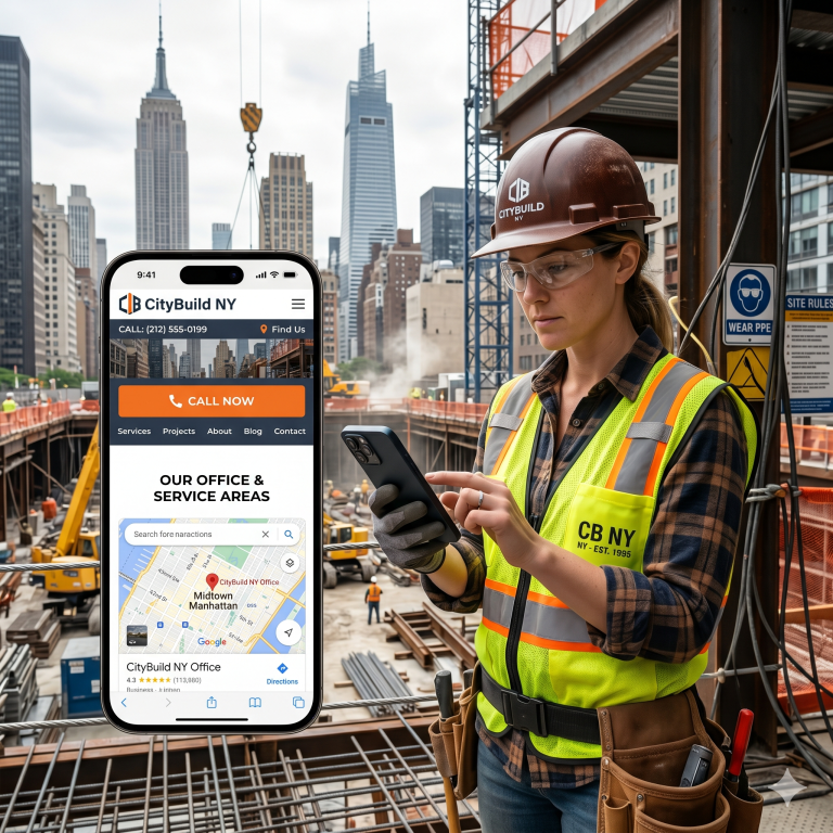 mobile-friendly contractor websites